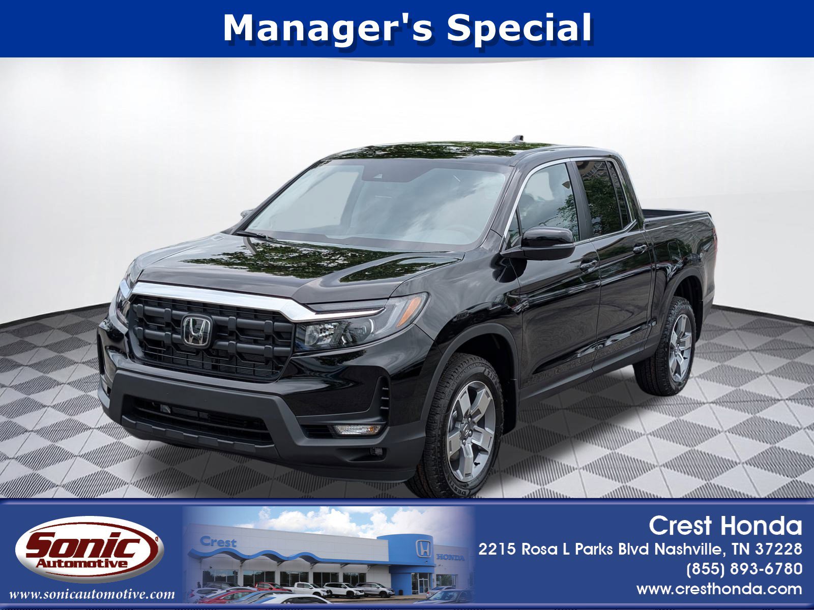 2025 Honda Ridgeline Truck Crew Cab 