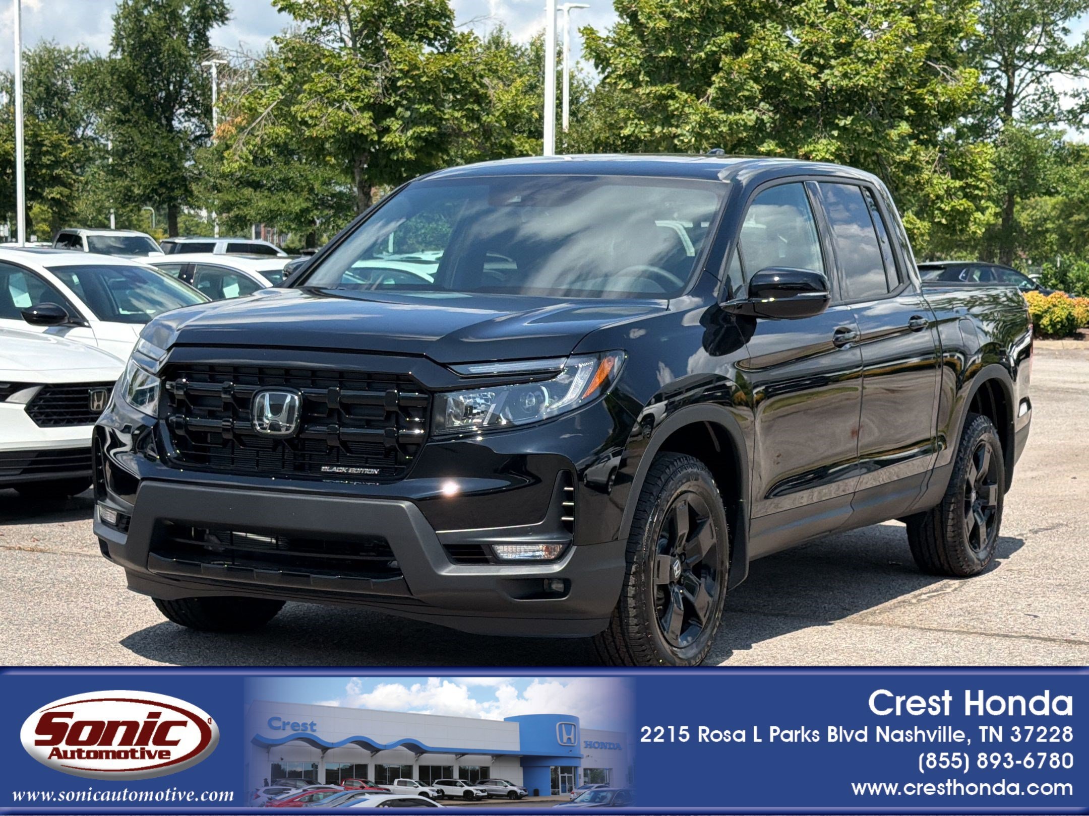 New 2026 Honda Ridgeline Black Edition