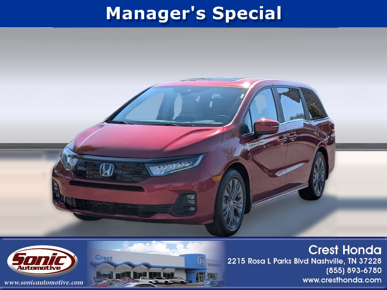 2026 Honda Odyssey Touring's photo