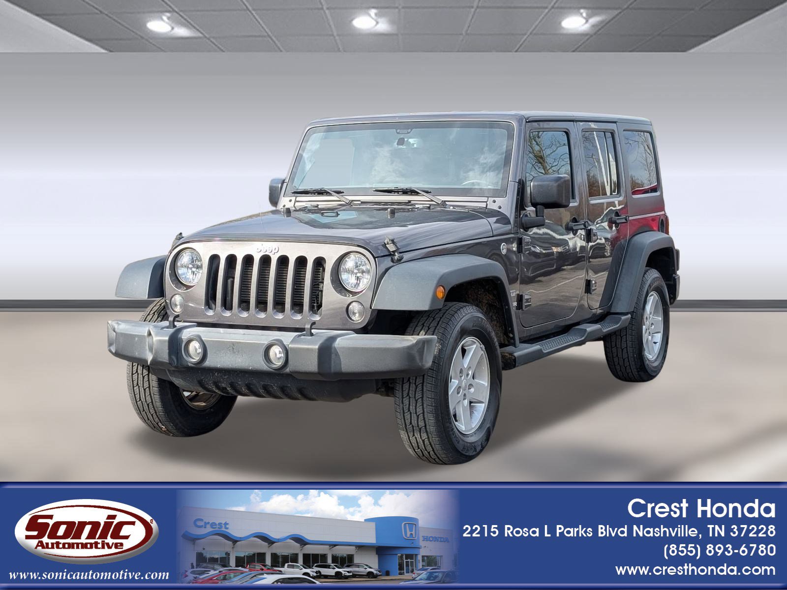 2016 Jeep Wrangler Unlimited Sport S