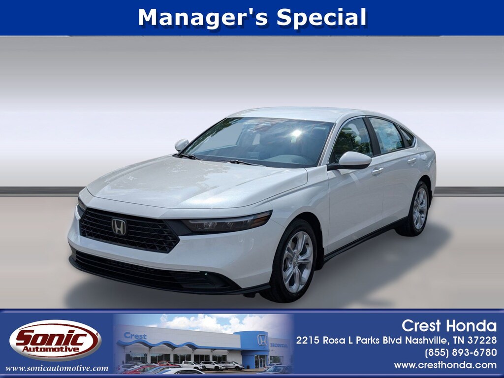 New 2025 Honda Accord LX Sedan