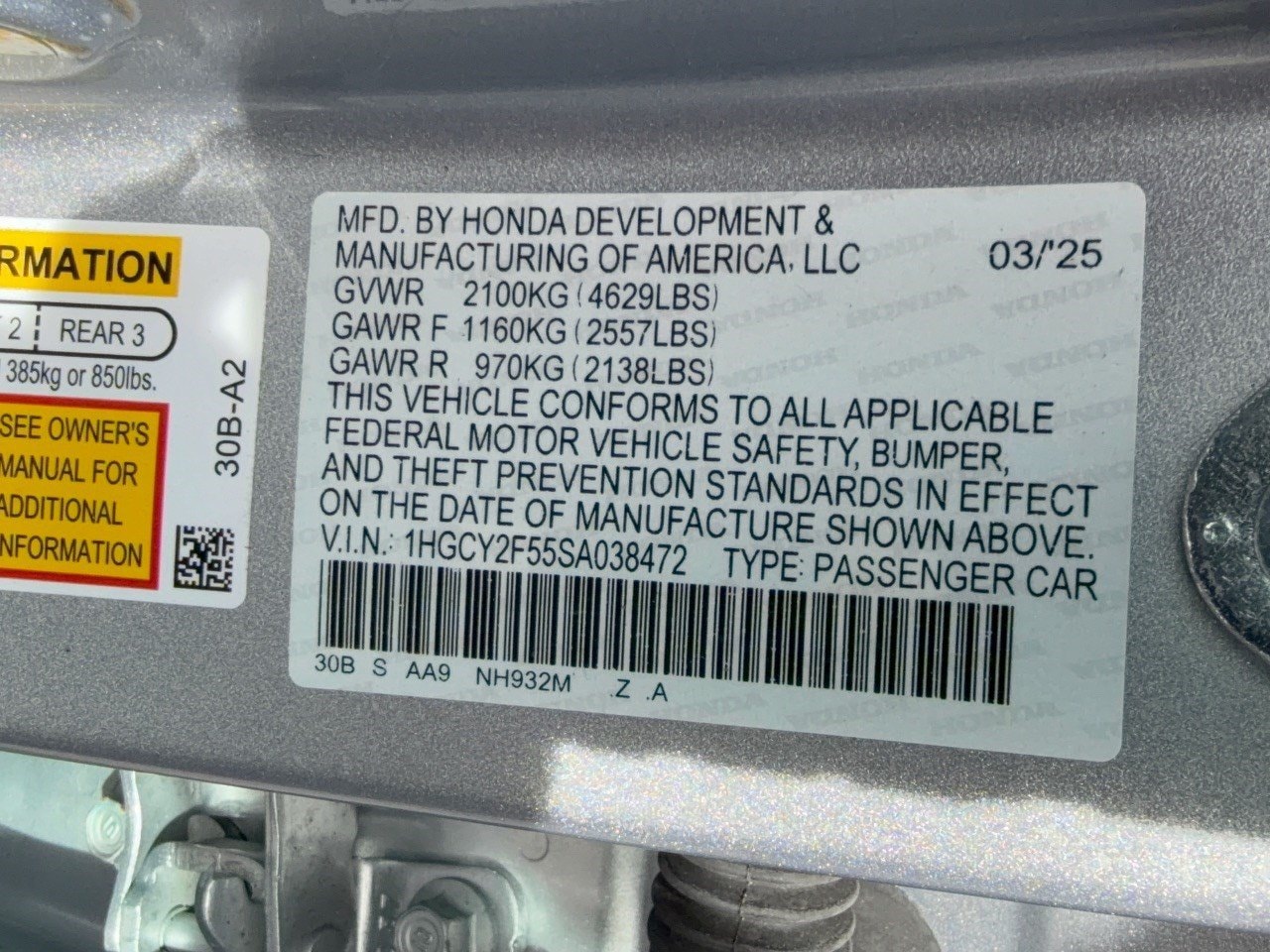 2025 Honda Accord Hybrid Sport - Photo 31