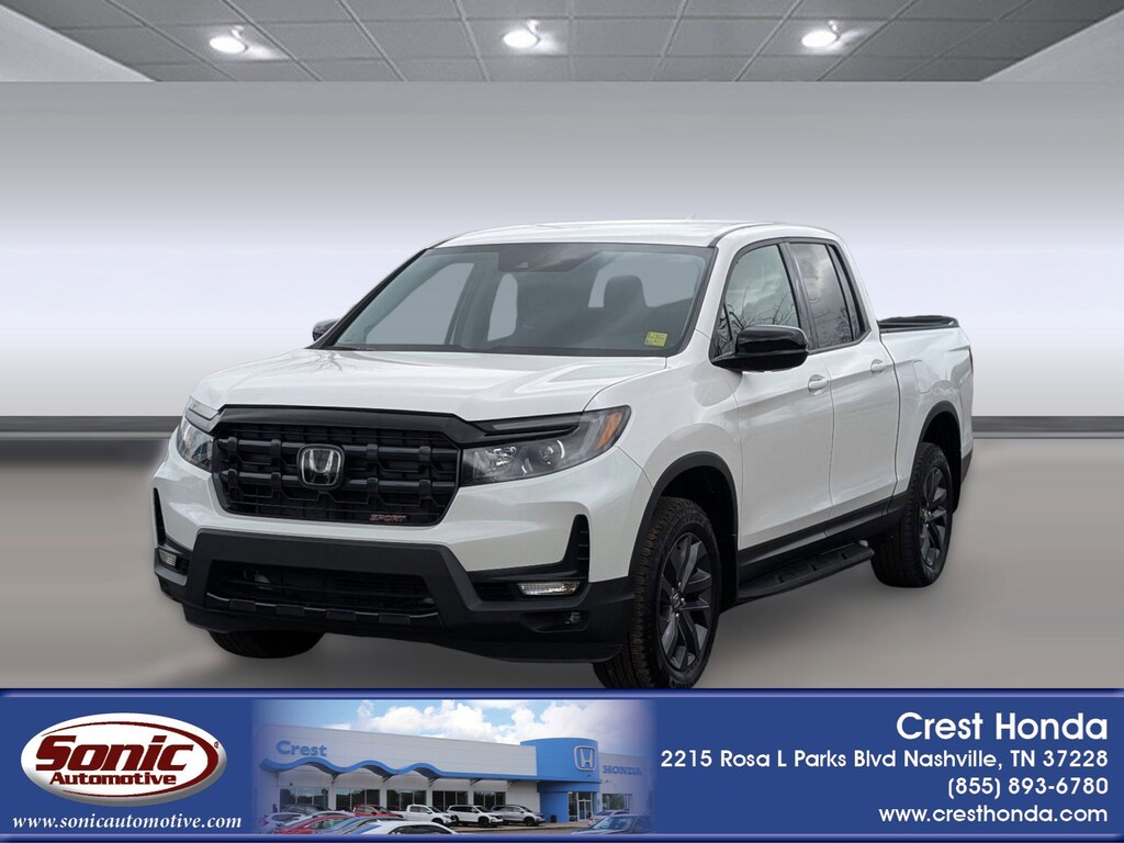 Certified 2025 Honda Ridgeline Sport Truck Crew Cab