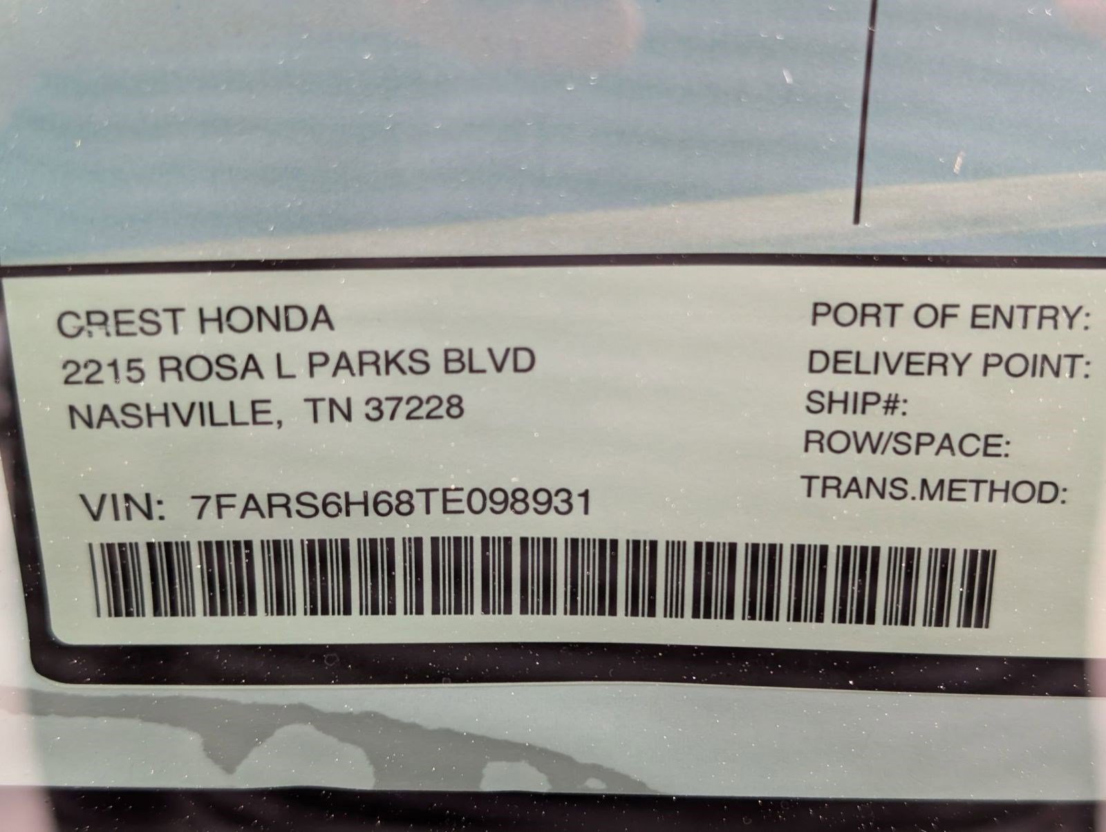 New 2026 Honda CR-V Hybrid TrailSport For Sale in Nashville TN