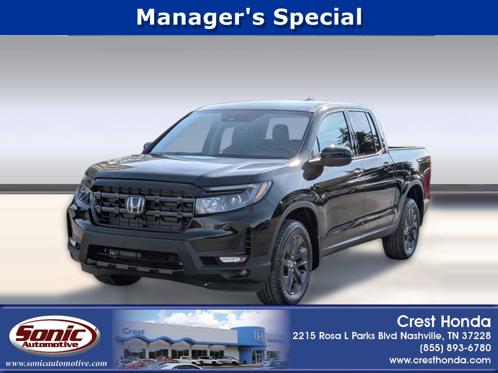 New 2026 Honda Ridgeline Sport