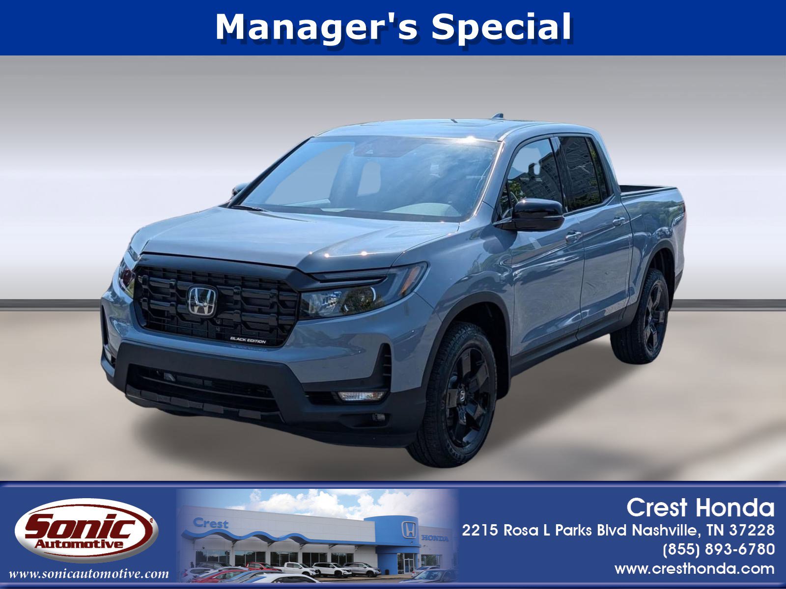 2025 Honda Ridgeline Black Edition's photo