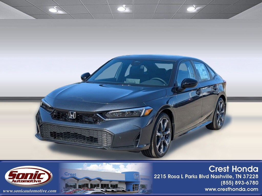 New 2026 Honda Civic Hybrid Sport Touring Sedan