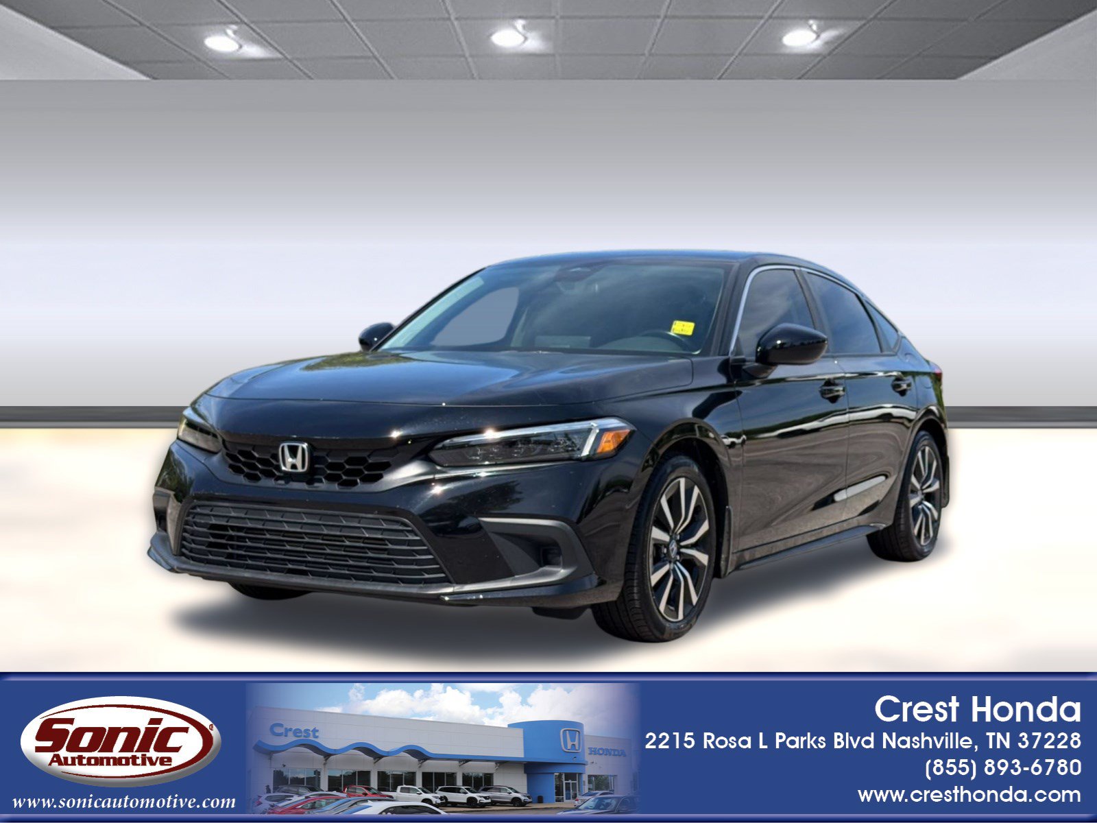 Certified Pre-Owned 2024 Honda Civic EX-L