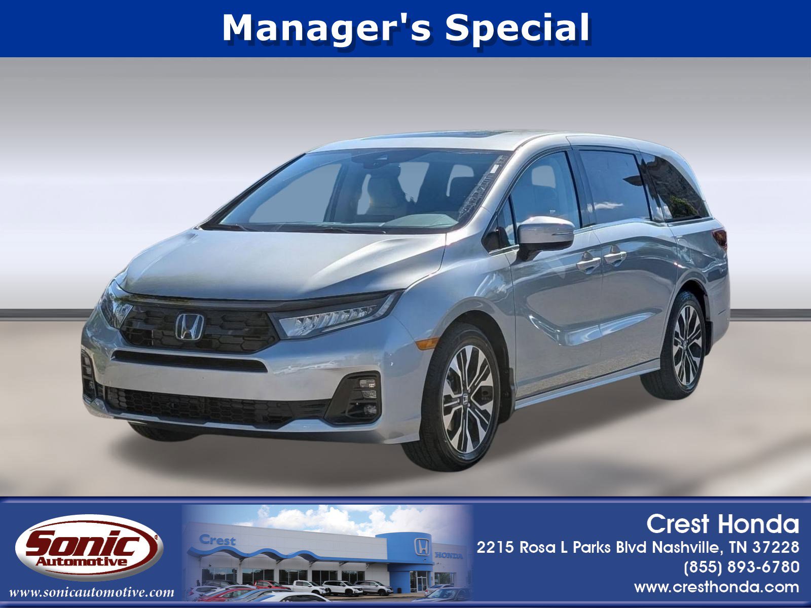 2026 Honda Odyssey Elite's photo