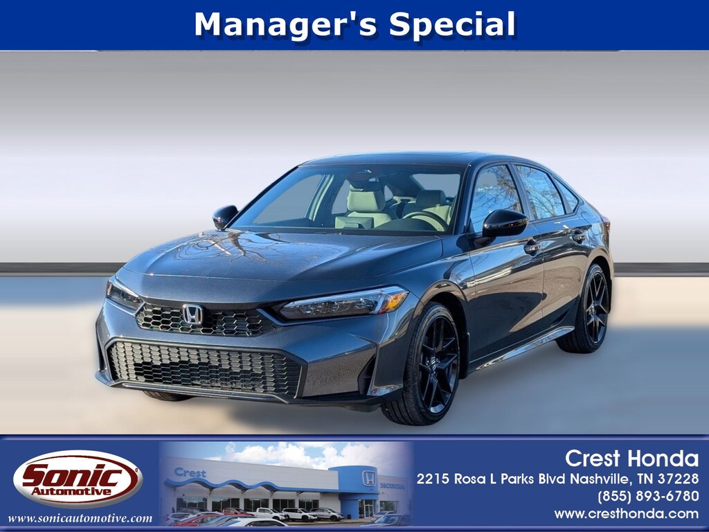 New 2026 Honda Civic Hybrid Sport Sedan