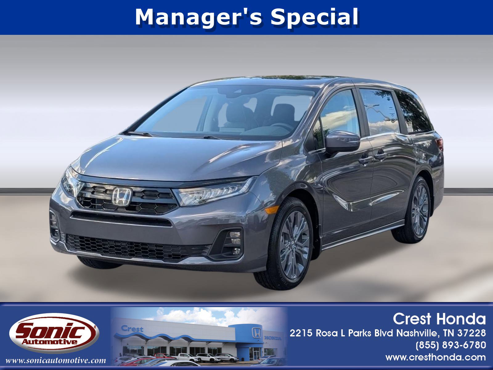 2026 Honda Odyssey Touring's photo