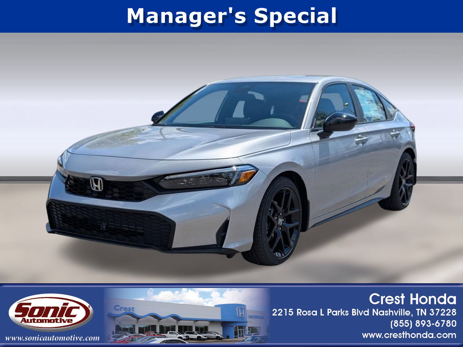 2026 Honda Civic Hatchback Sport's photo