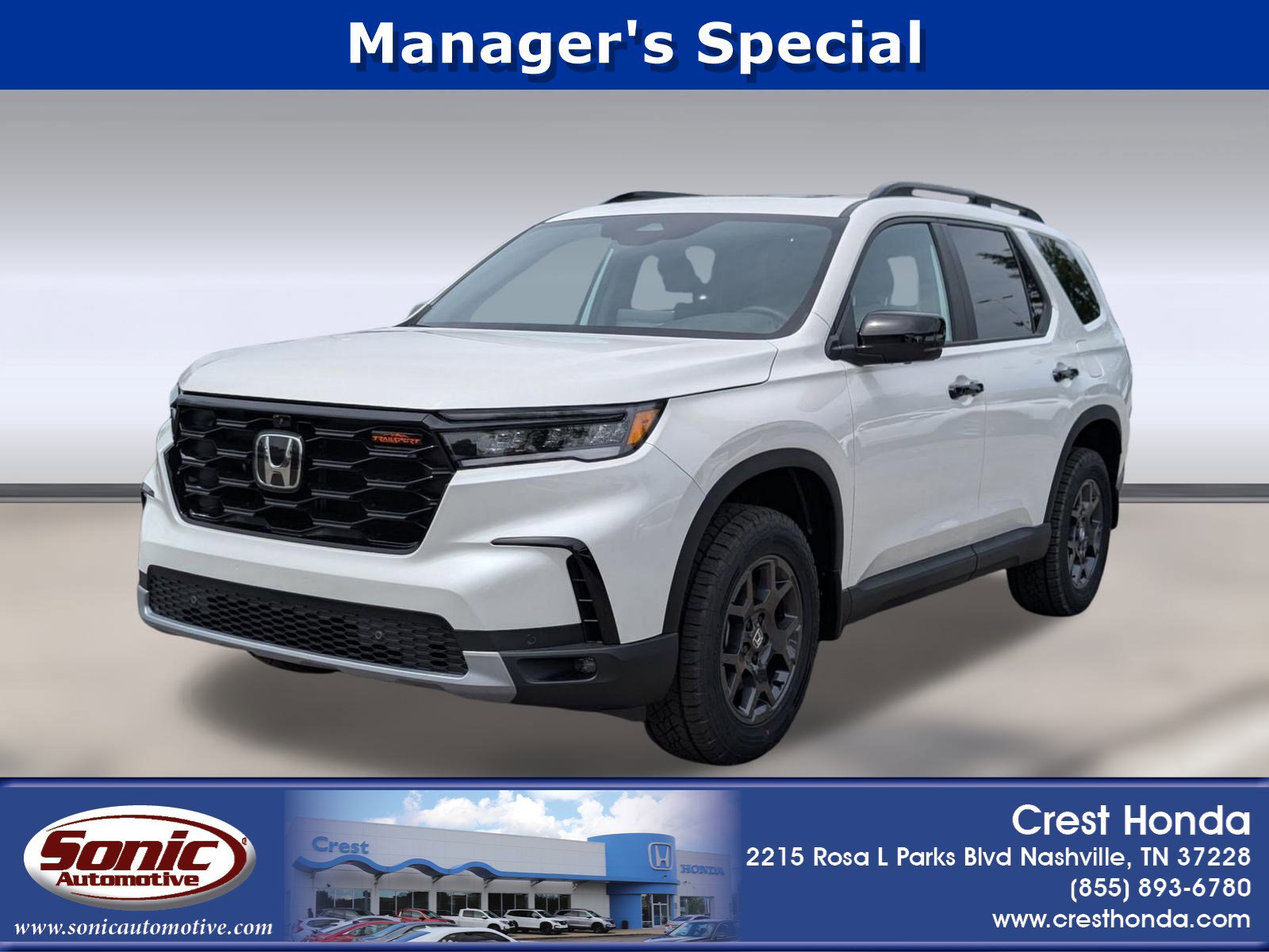 2025 Honda Pilot TrailSport's photo