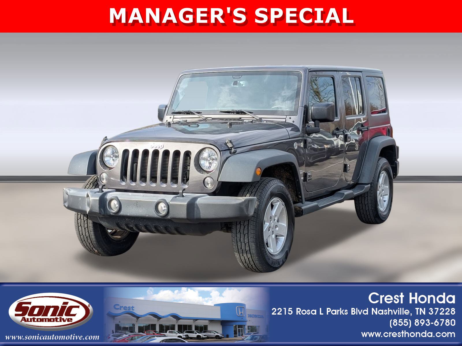 2016 Jeep Wrangler Unlimited