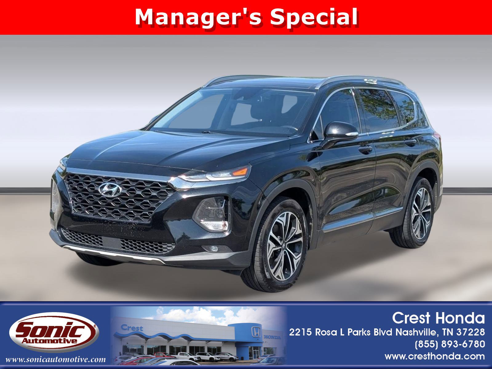 2019 Hyundai Santa Fe Limited