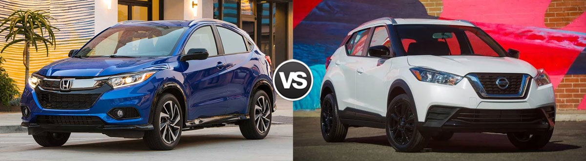 2019 Honda HR-V vs 2019 Nissan Kicks
