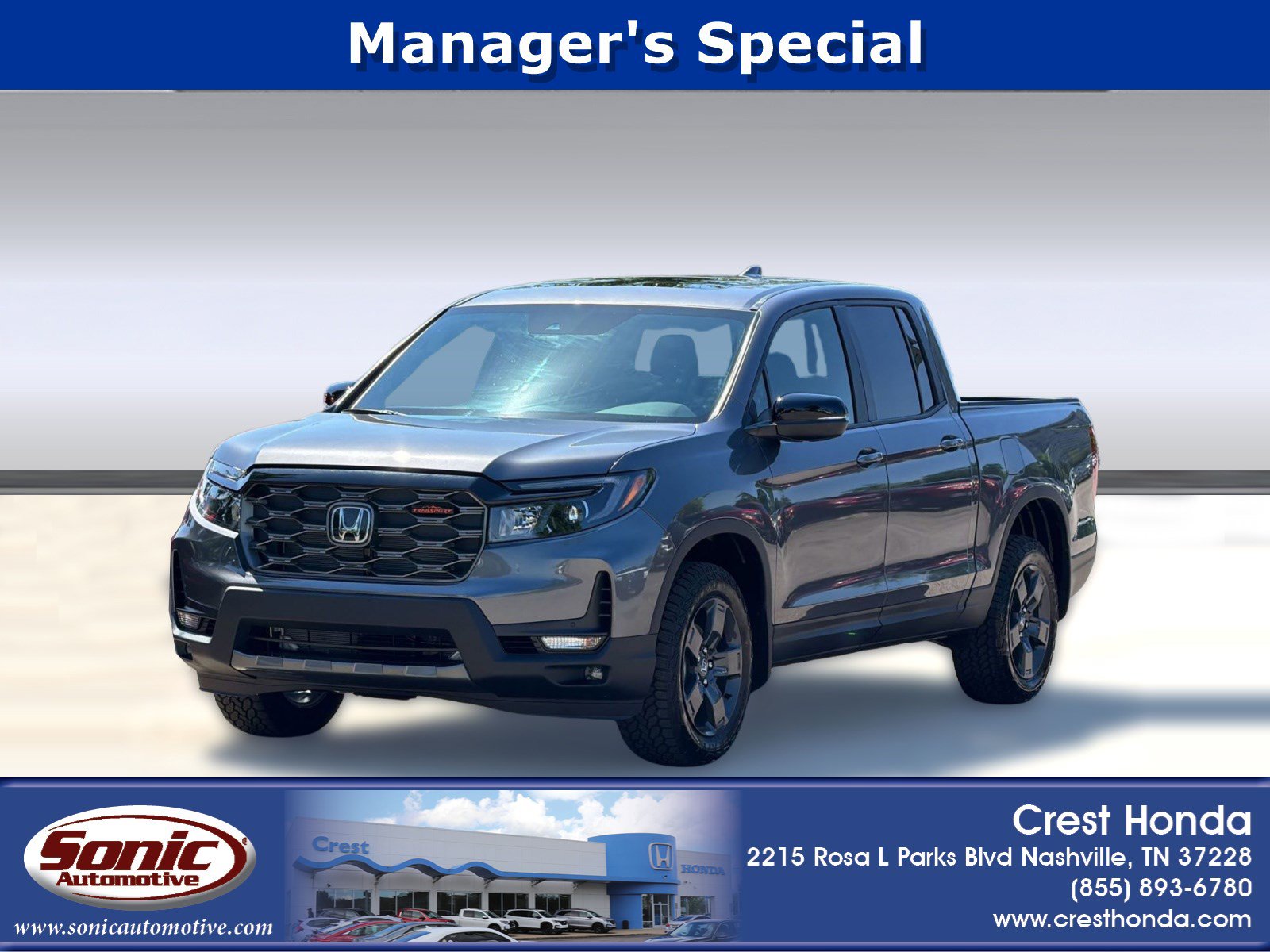 New 2026 Honda Ridgeline TrailSport