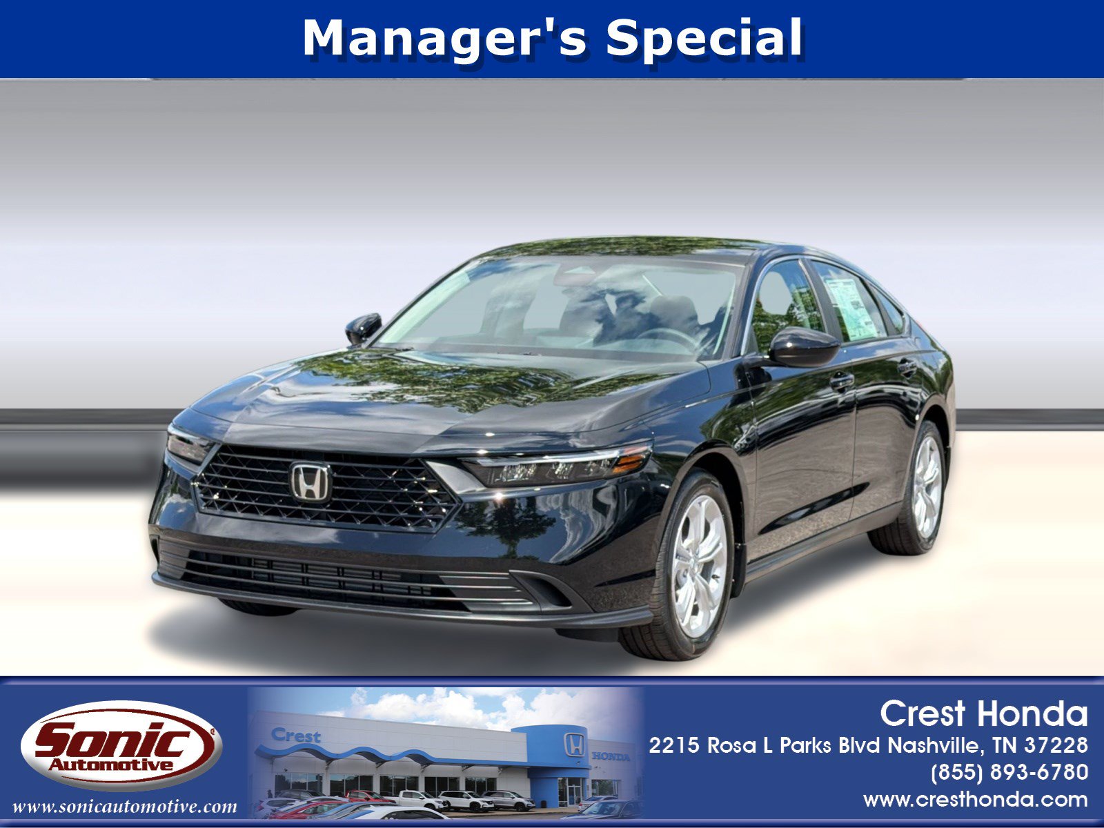 New 2026 Honda Accord LX