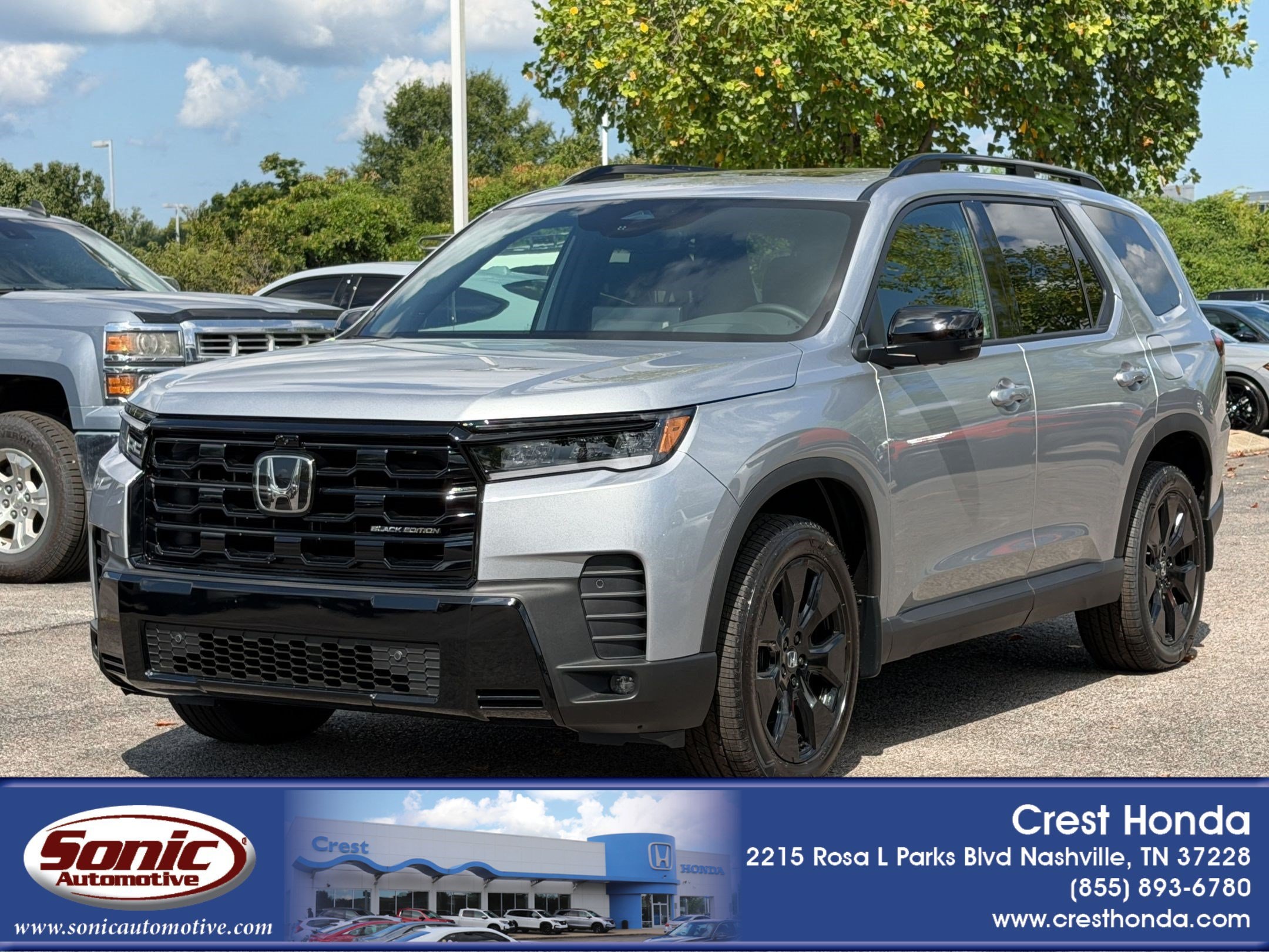 New 2026 Honda Pilot Black Edition