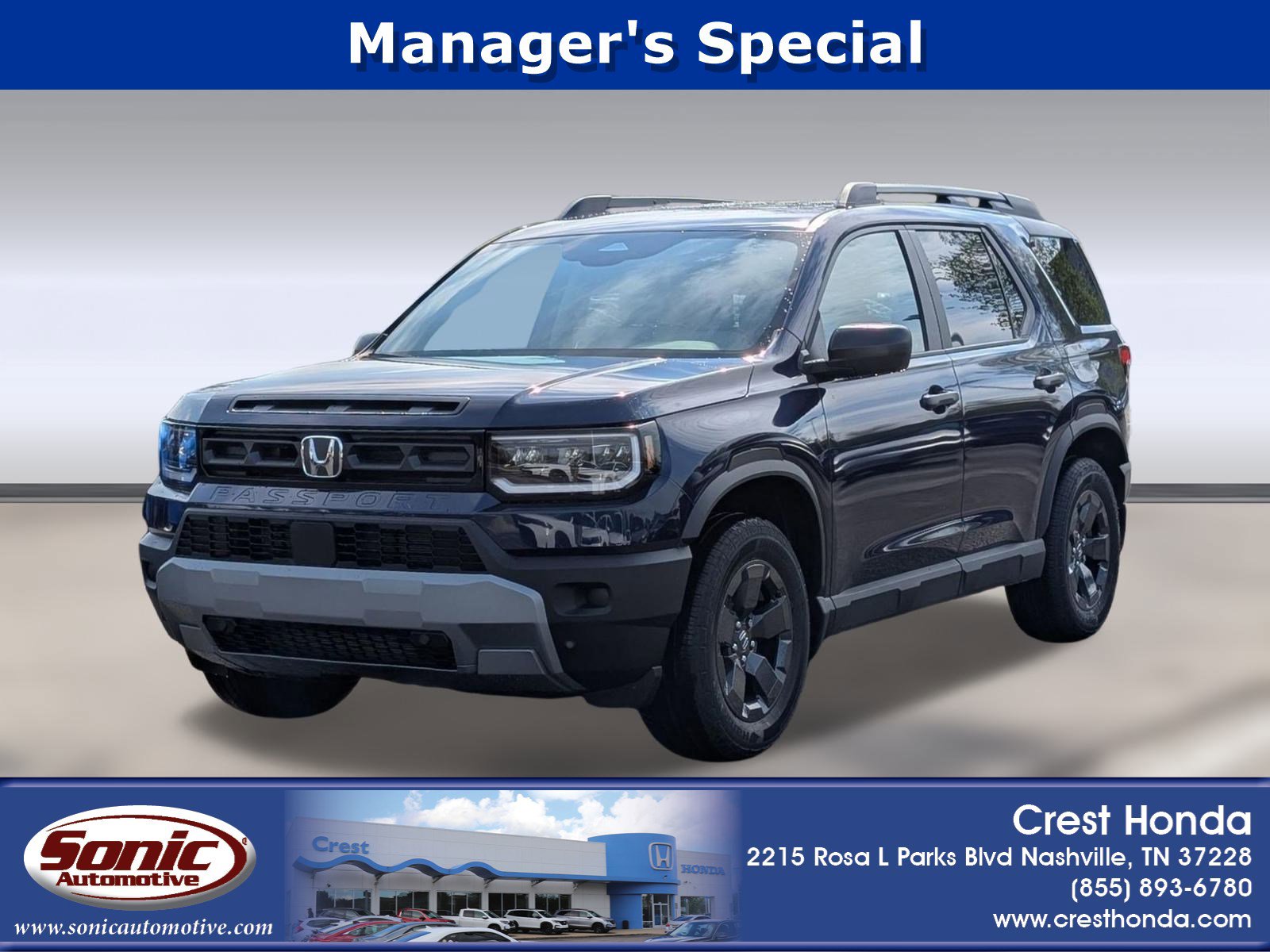 2026 Honda Passport RTL's photo