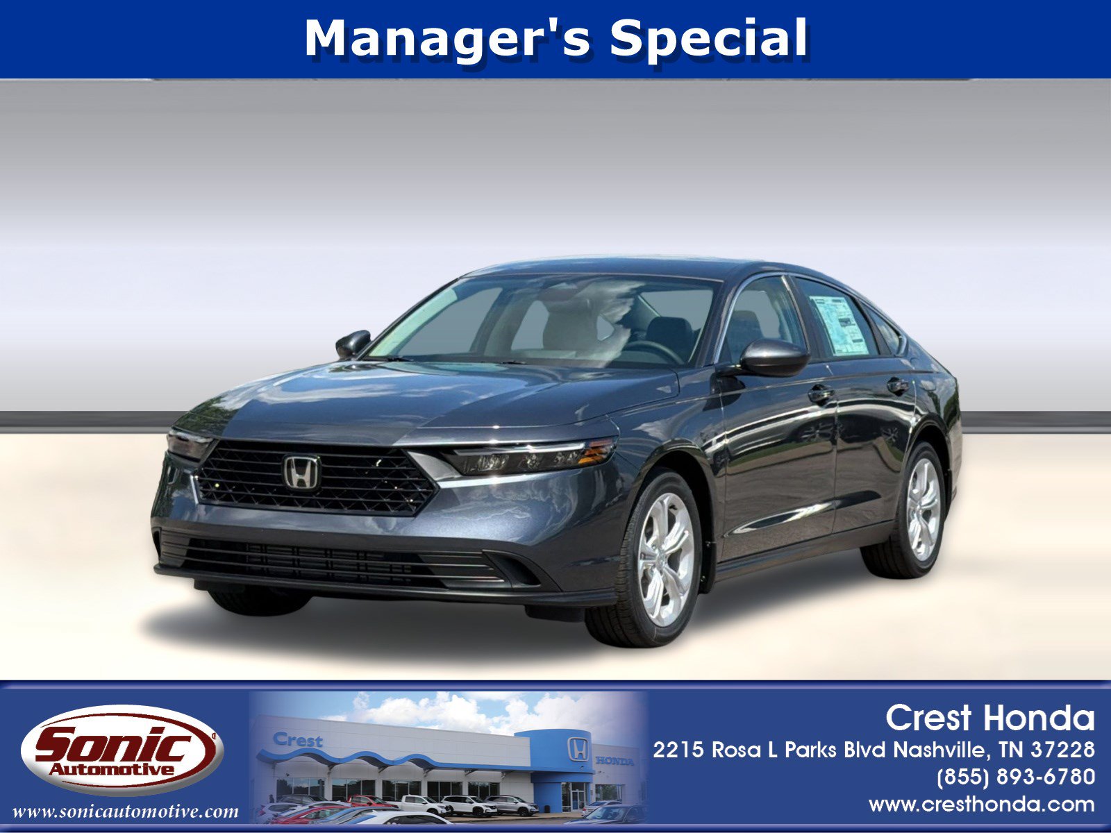 2026 Honda Accord LX Sedan