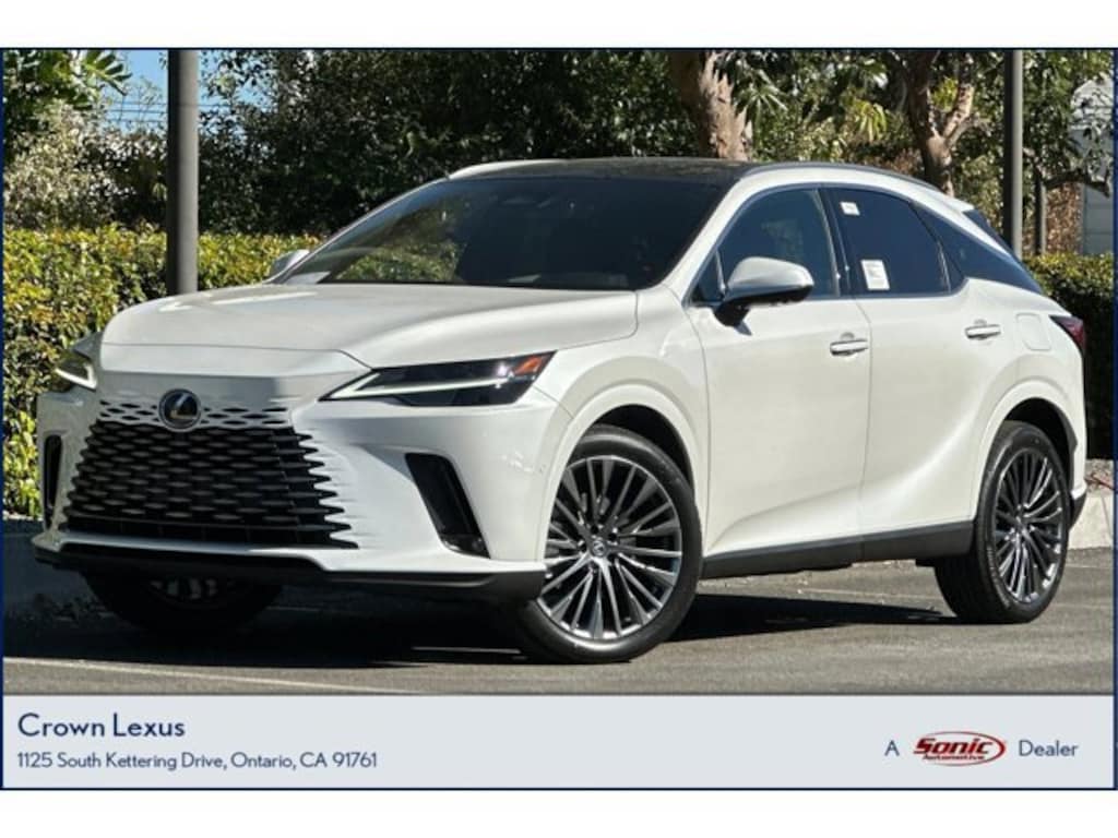 New 2026 Lexus RX PLUG-IN HYBRID ELECTRIC VEHICLE 450h+ LUXURY AWD 4WD PHEV LUX