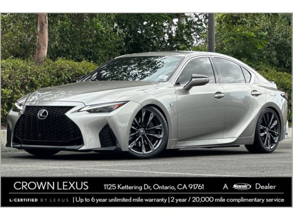 Used 2021 Lexus IS 350 F SPORT Sedan