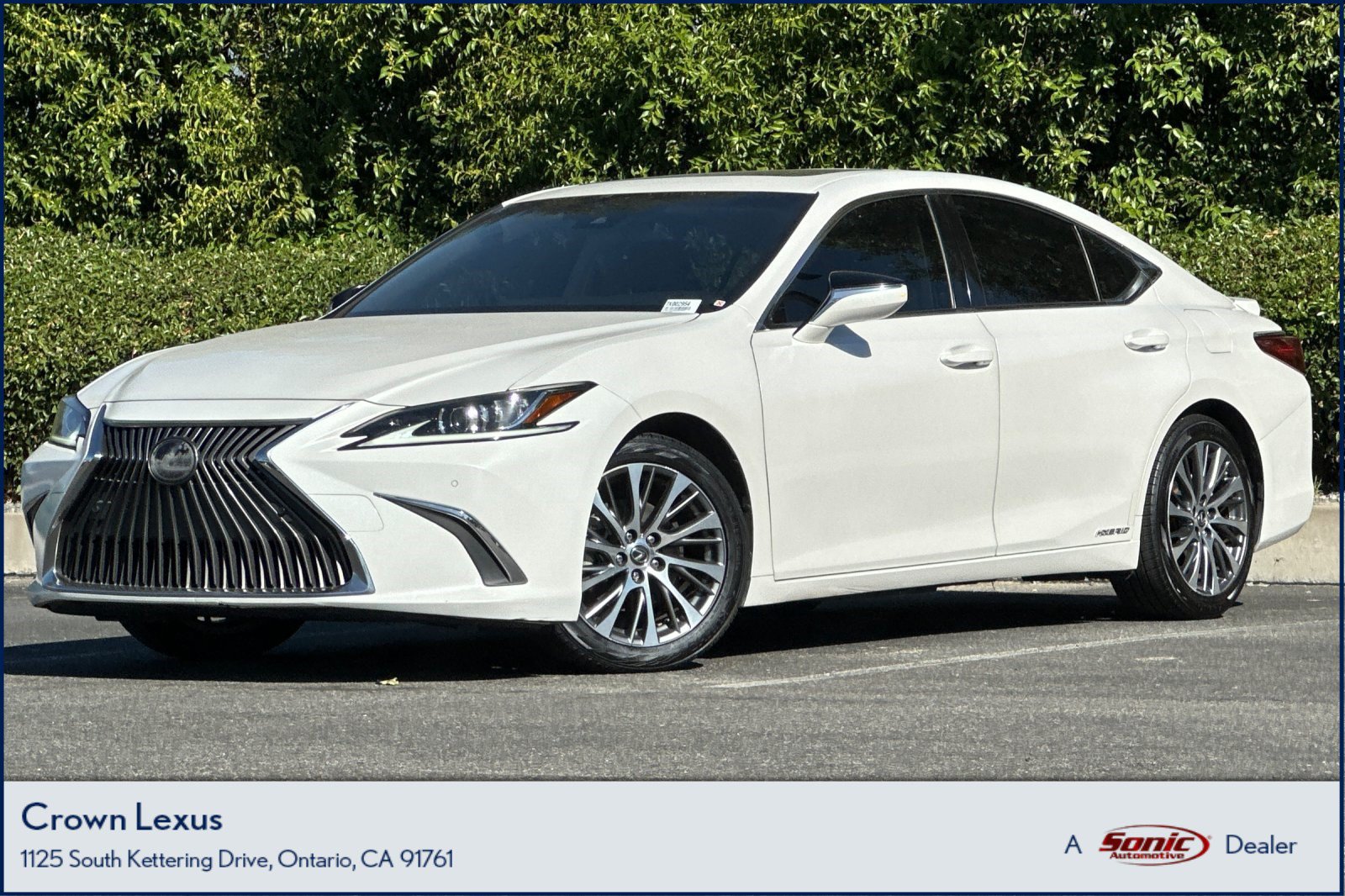 2019 Lexus ES Hybrid 300h