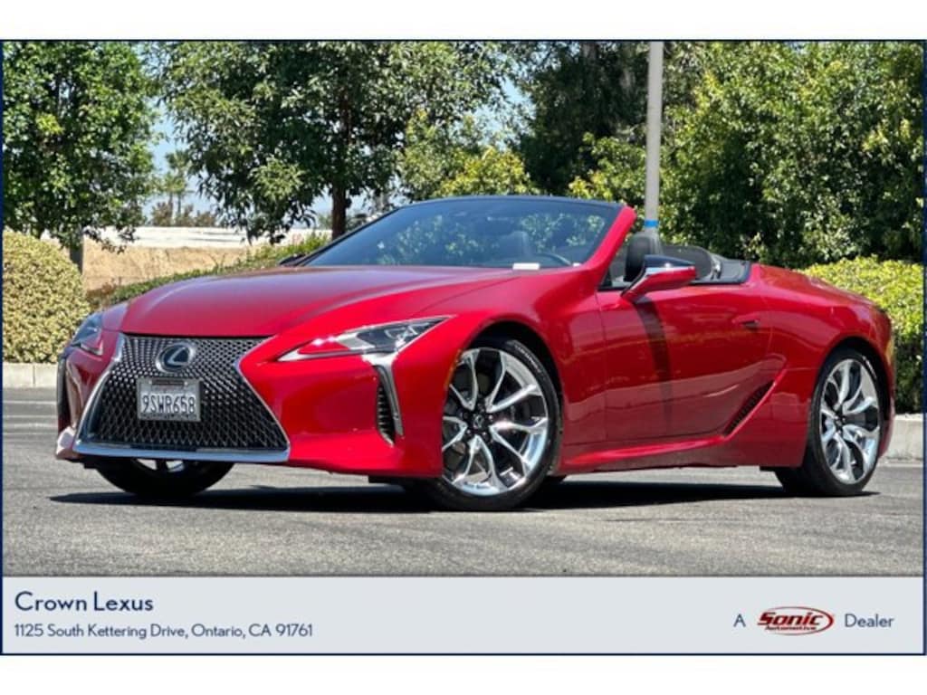 Used 2023 Lexus LC 500 Convertible