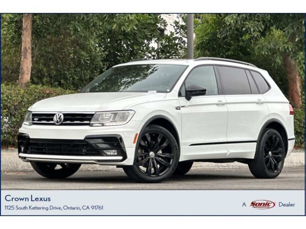 Used 2020 Volkswagen Tiguan 2.0T SE R-Line Black SUV