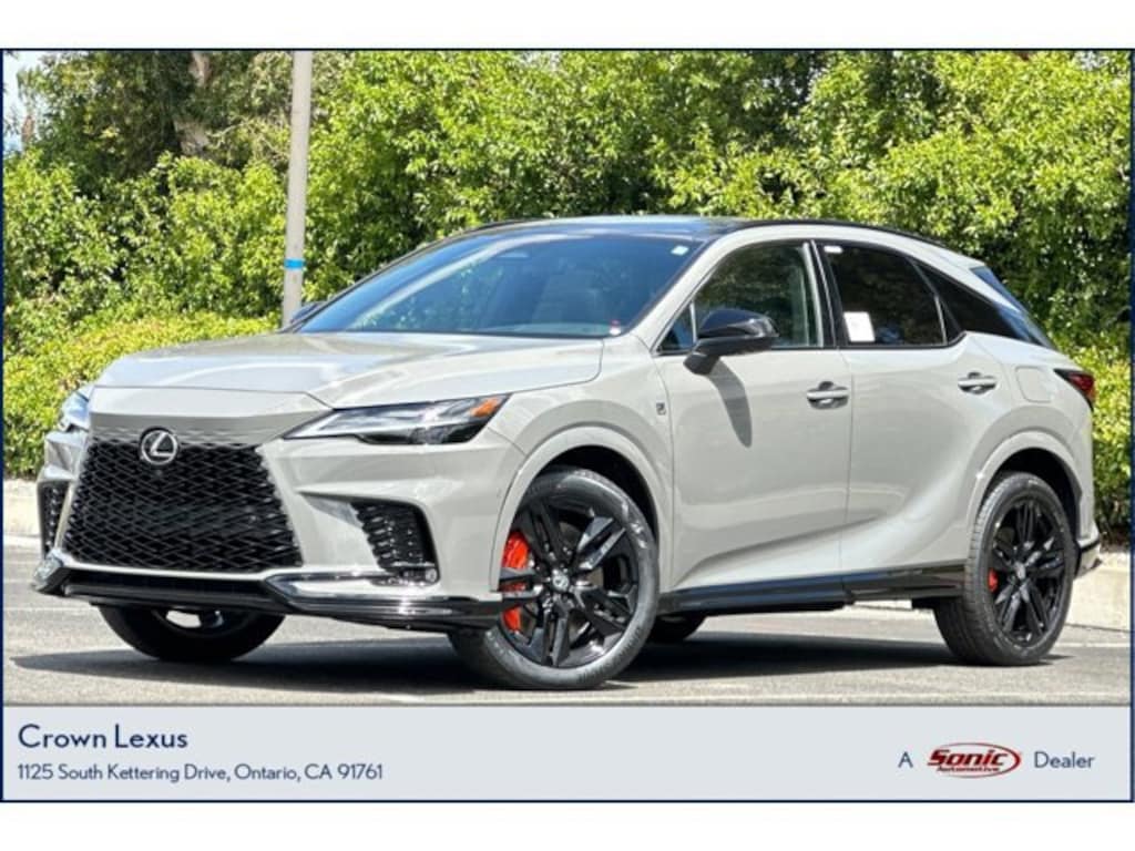 New 2026 Lexus RX HYBRID 500h F SPORT PERFORMANCE AWD 5-DOOR SUV AWD