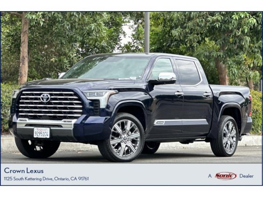 Used 2024 Toyota Tundra i-FORCE MAX Capstone Truck CrewMax