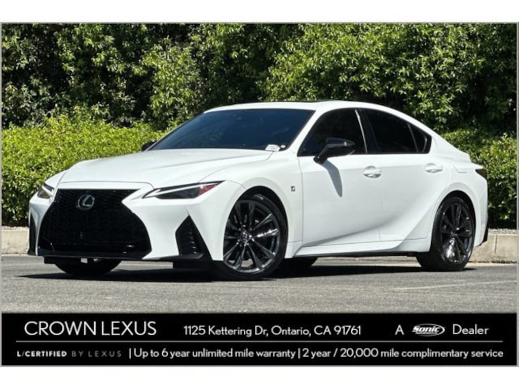Certified 2025 Lexus IS 350 F SPORT Sedan