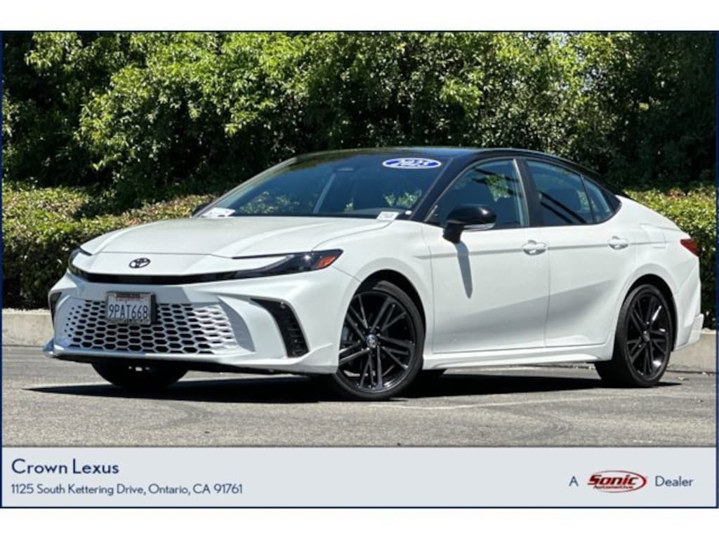 Used 2025 Toyota Camry XSE Sedan