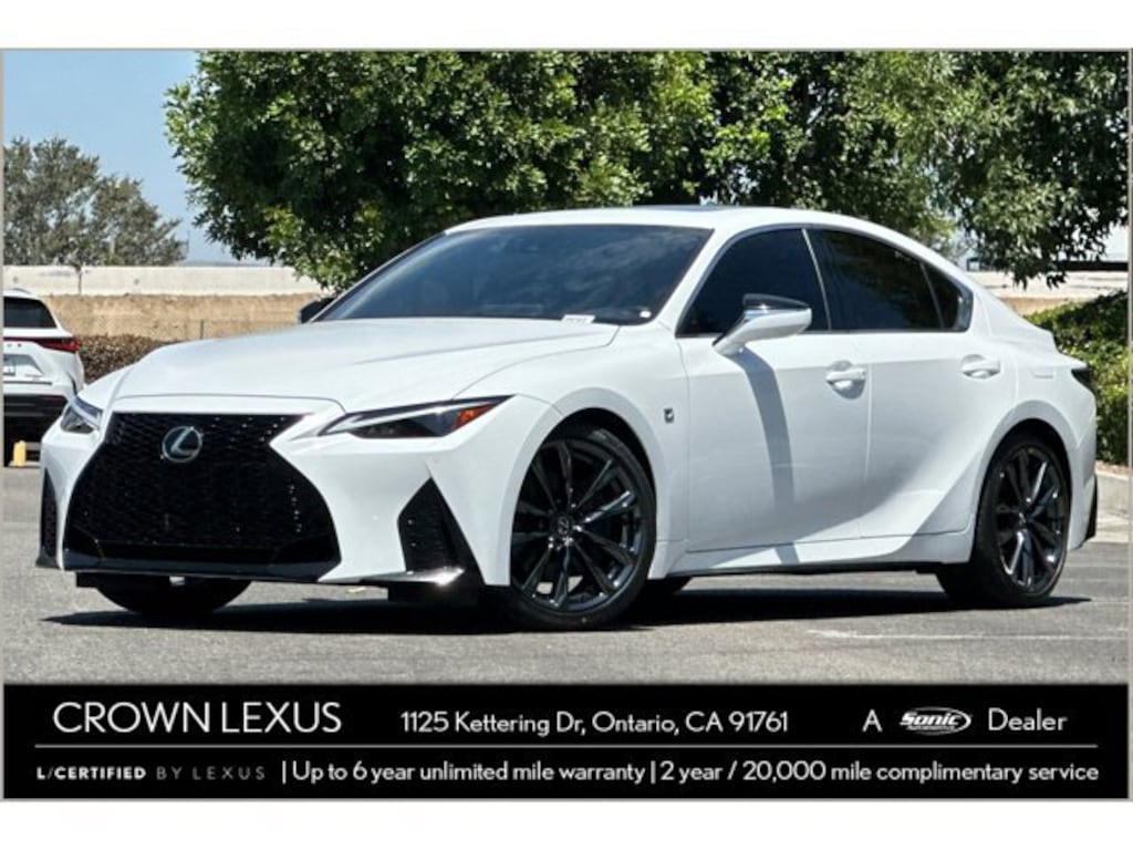 Certified 2024 Lexus IS 350 F SPORT Sedan