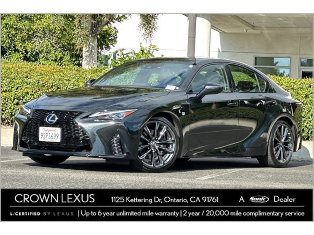 Used 2025 Lexus IS 350 F SPORT Sedan