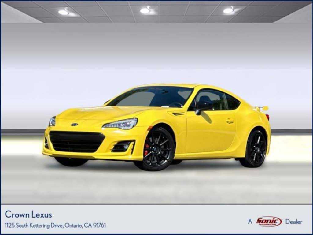 Used 2017 Subaru BRZ Series.Yellow Coupe