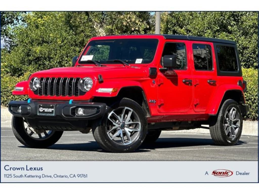 Used 2024 Jeep Wrangler 4xe Sport SUV