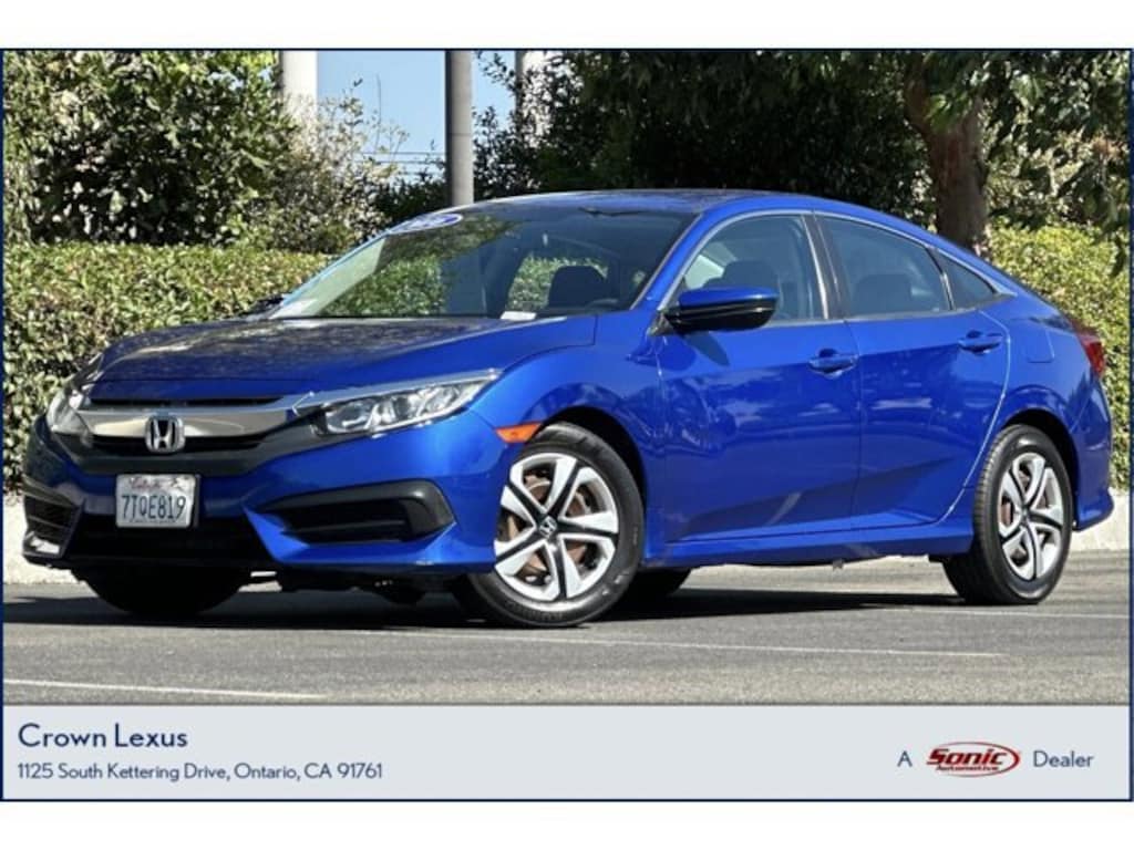 Used 2016 Honda Civic LX Sedan