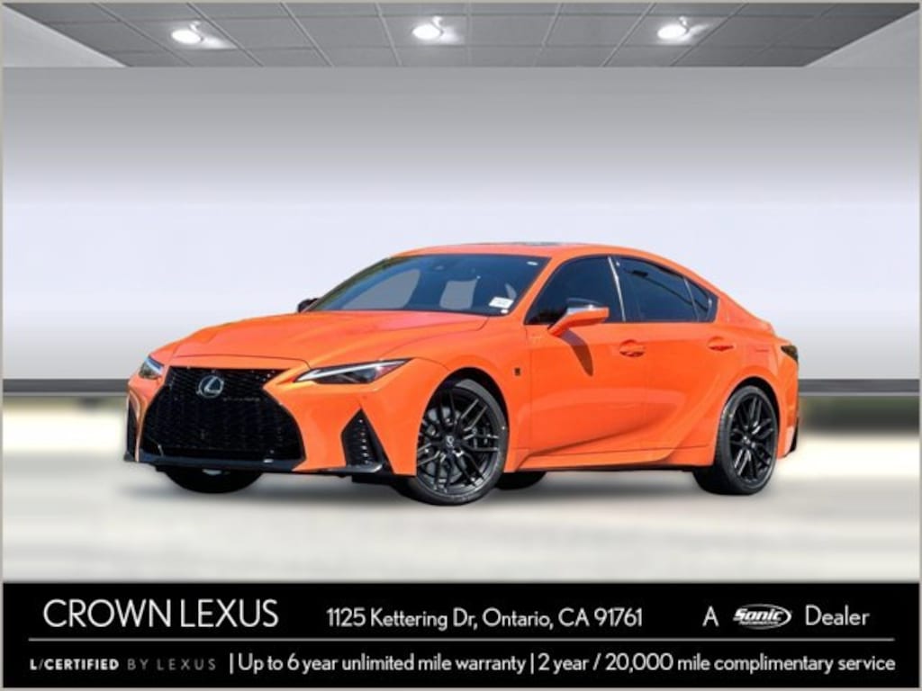 Certified 2023 Lexus IS 500 F SPORT Performance Premium Sedan