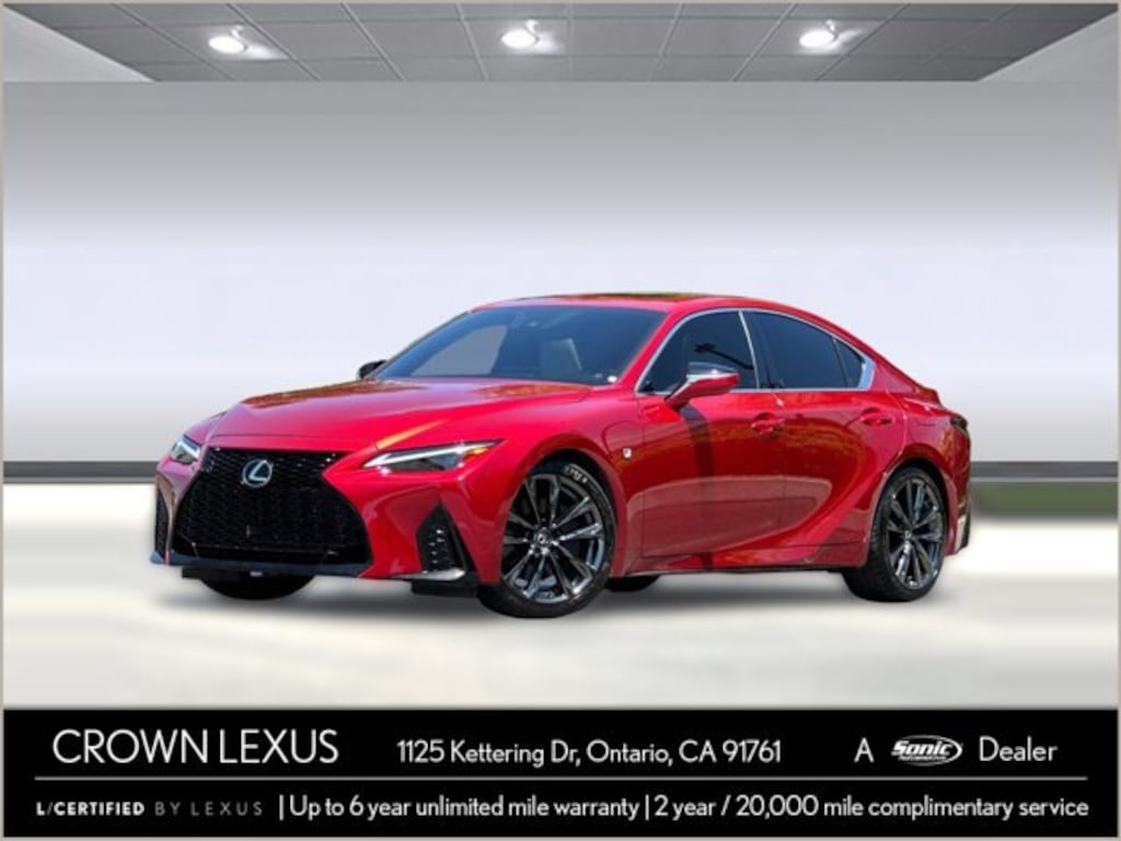 Certified 2023 Lexus IS 350 F SPORT Sedan