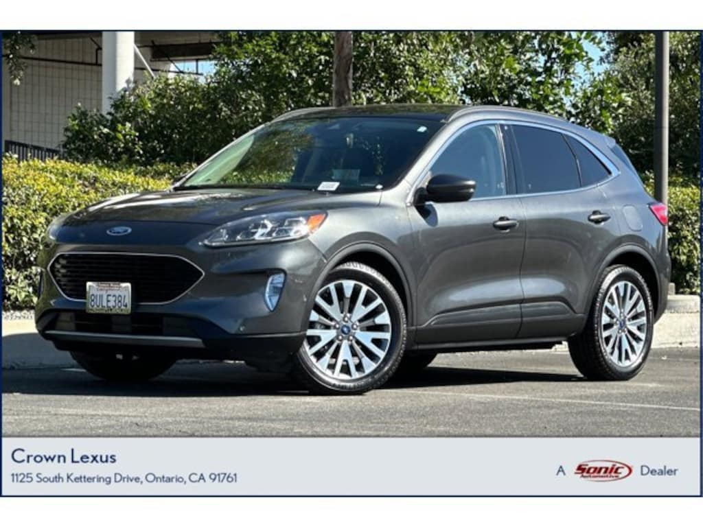 Used 2020 Ford Escape Titanium Hybrid SUV