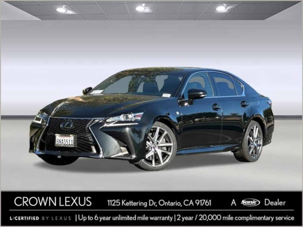 Certified 2020 Lexus GS 350 F SPORT Sedan