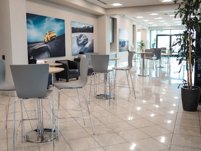 Crown Lexus customer waiting area