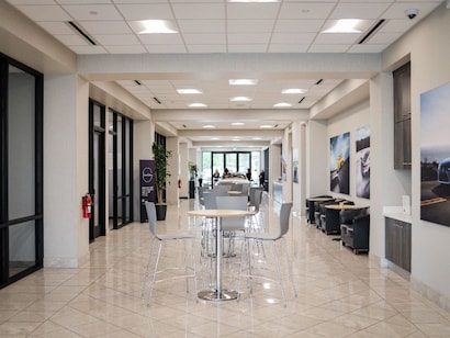 Crown Lexus customer waiting area