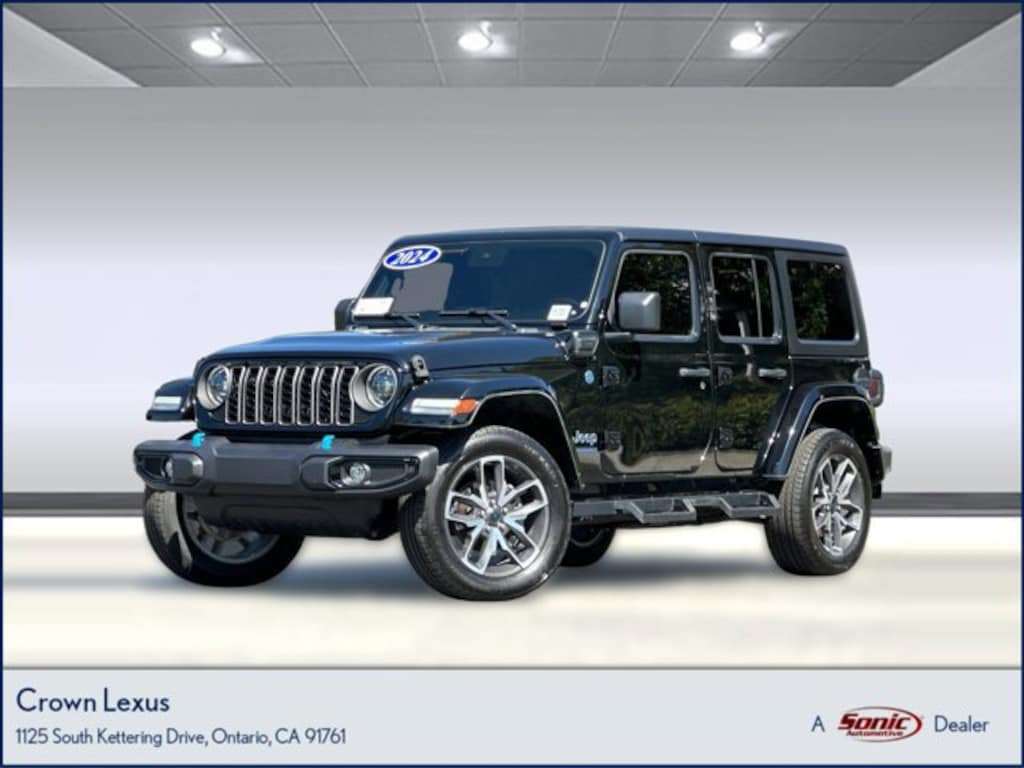 Used 2024 Jeep Wrangler 4xe Sport SUV