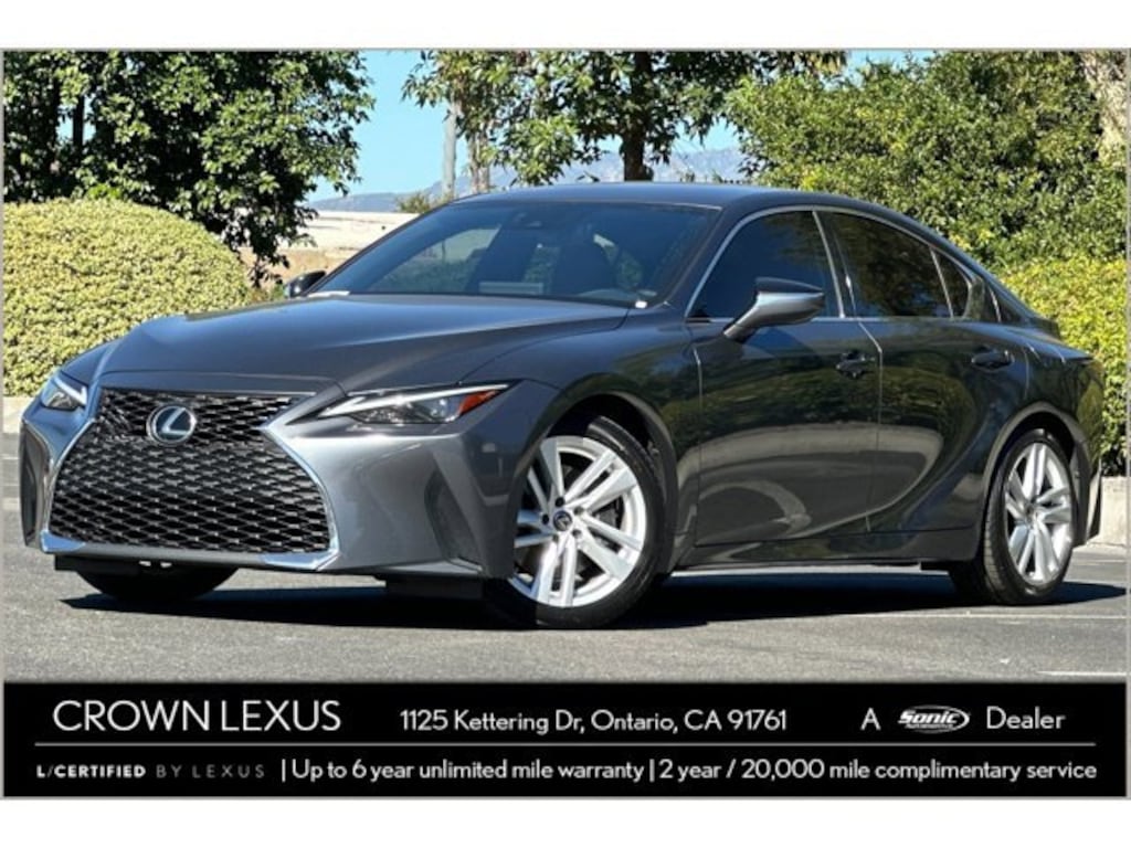 Certified 2021 Lexus IS 300  Sedan
