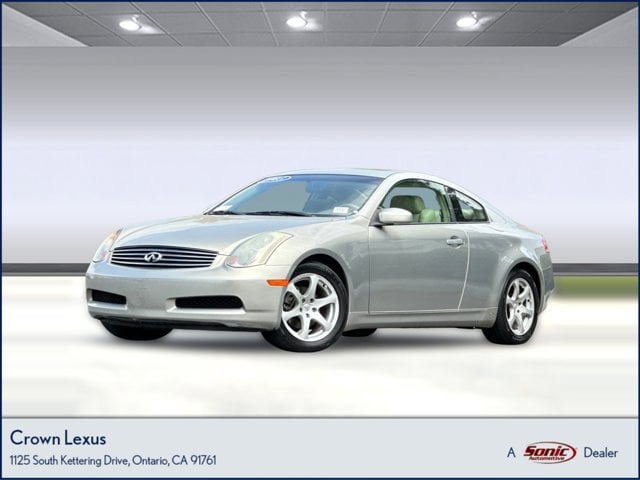 G35 Base W/Leather Coupe