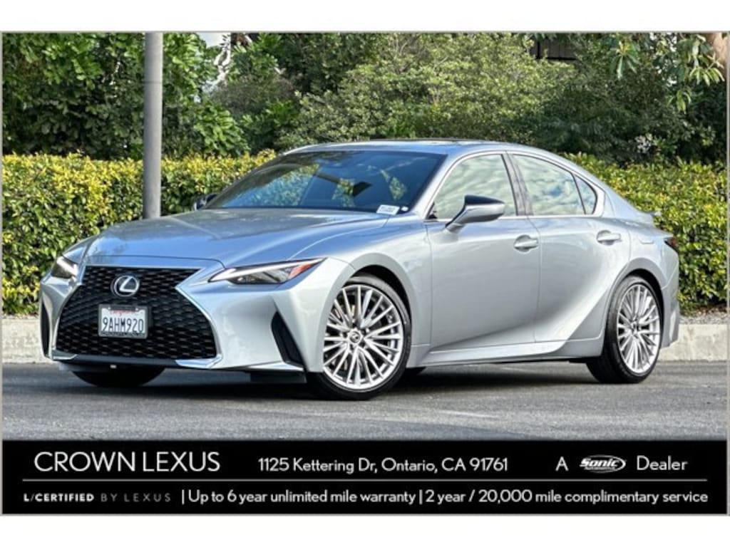 Certified 2022 Lexus IS 300 Sedan
