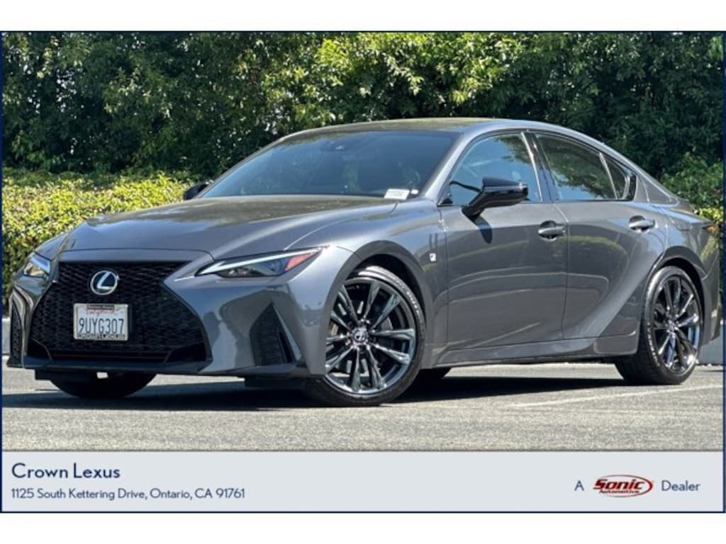 Certified 2025 Lexus IS 350 F SPORT Sedan